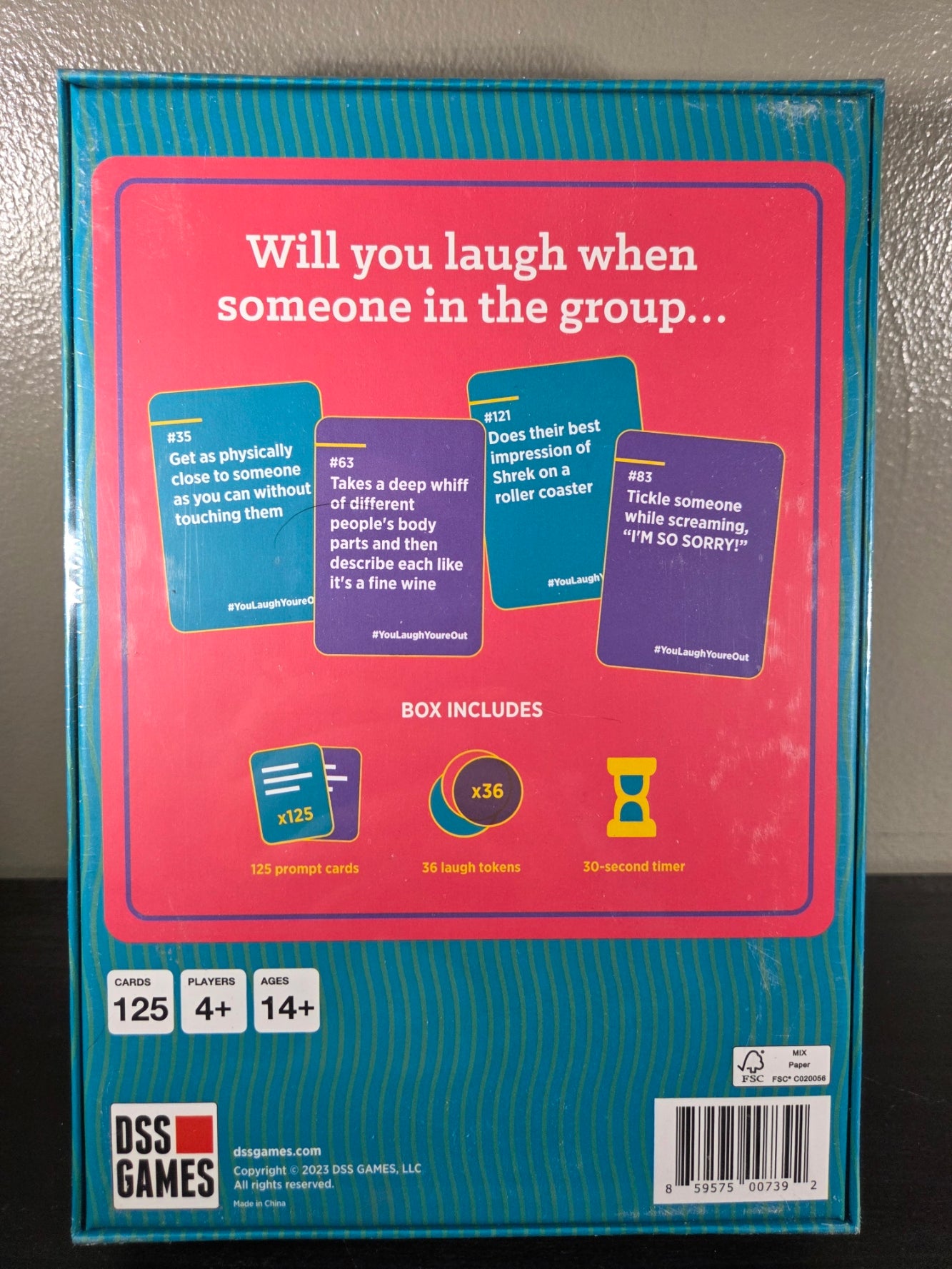 You Laugh You're Out : Family Party Game, Can't Keep Straight Face Challenge
