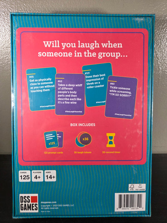 You Laugh You're Out : Family Party Game, Can't Keep Straight Face Challenge