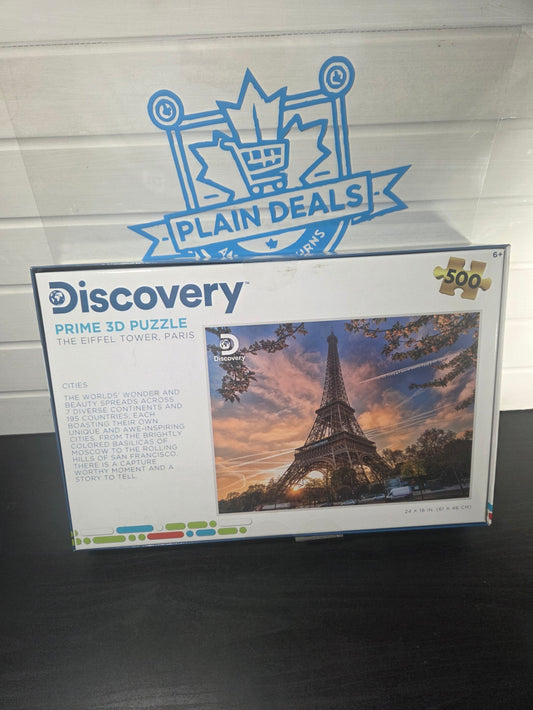 The Eiffel Tower : Prime 3D Lenticular Puzzle, 500 Pieces, 6+, 24" x 18"