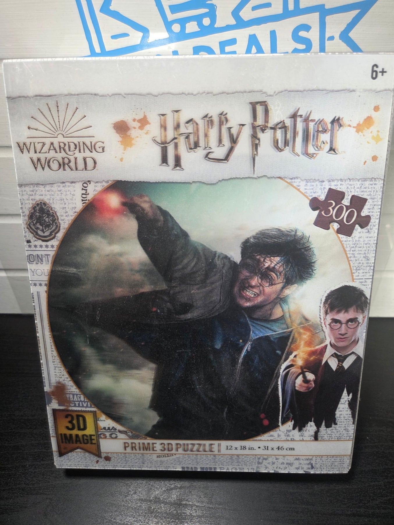 Harry Potter : Prime 3D Lenticular Puzzle, 300 Pieces, 6+, 12" x 18"