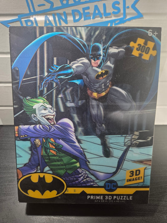 Batman : Prime 3D Lenticular Puzzle, 300 Pieces, 6+, 12" x 18"