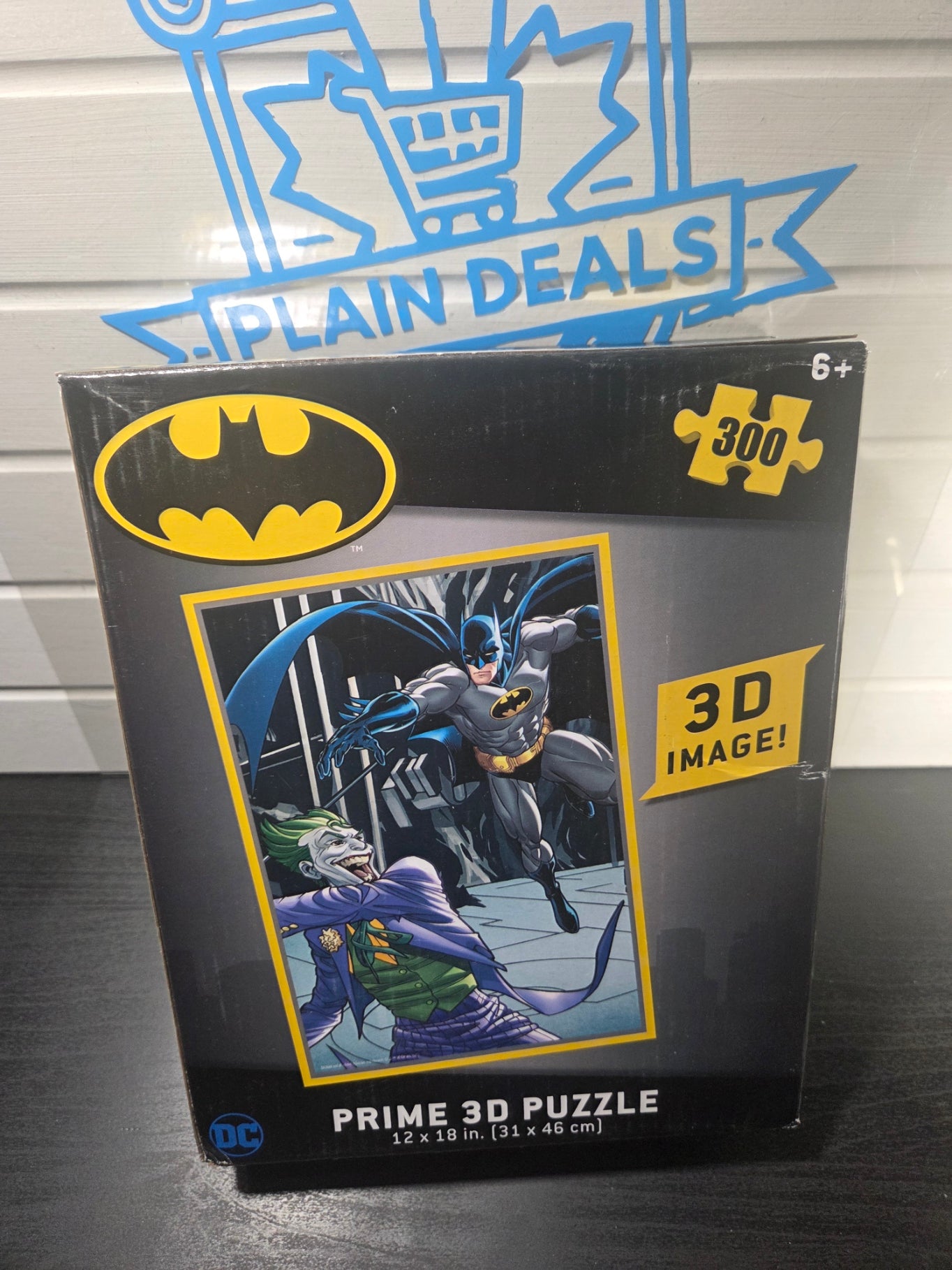 Batman : Prime 3D Lenticular Puzzle, 300 Pieces, 6+, 12" x 18"