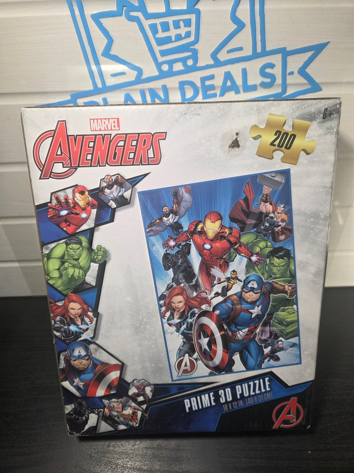 Marvel Avengers : Prime 3D Lenticular Puzzle, 200 Pieces, 6+, 18" x 12"