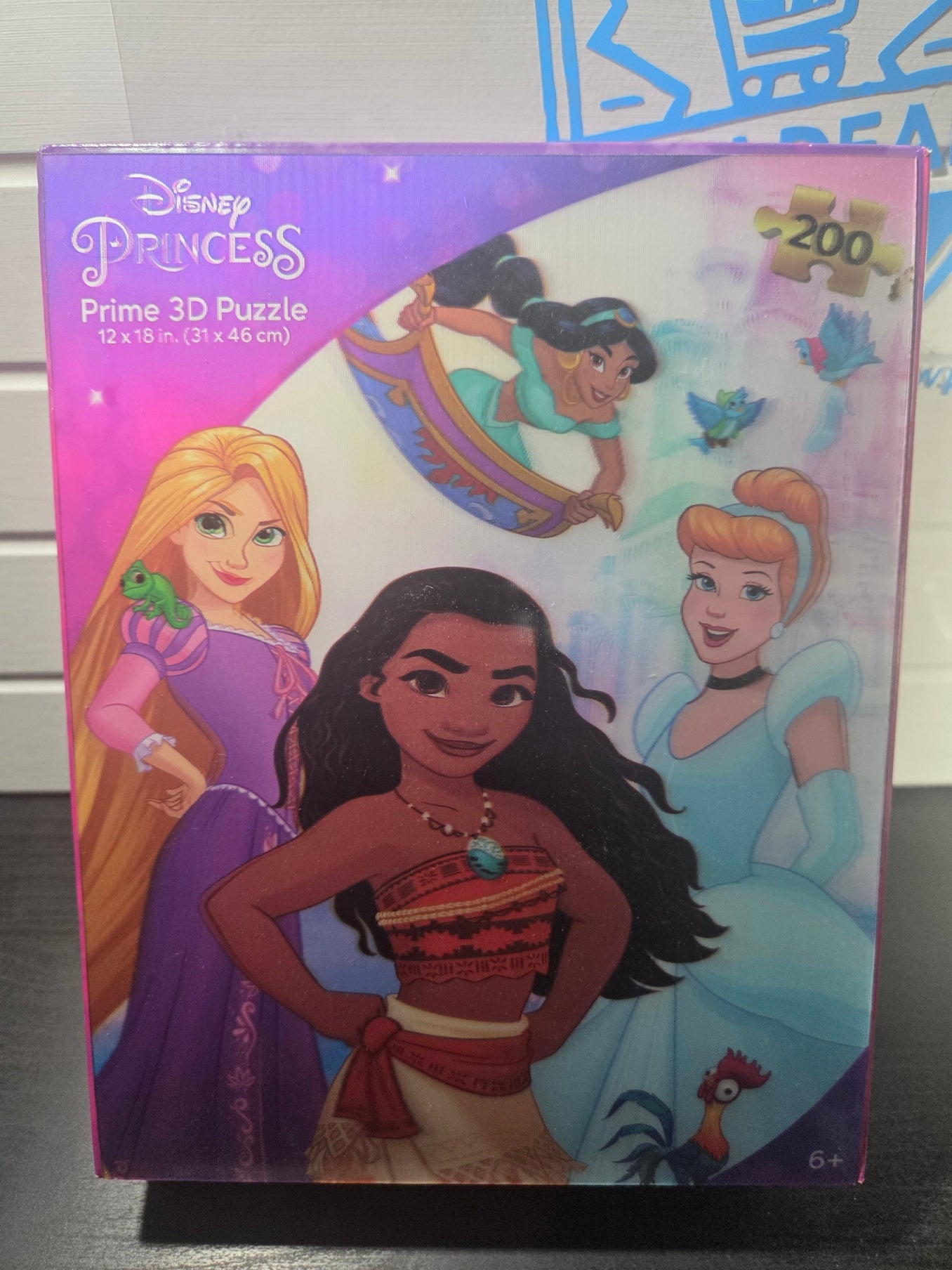 Disney Princess : Prime 3D Lenticular Puzzle, 200 Pieces, 6+, 12" x 18"