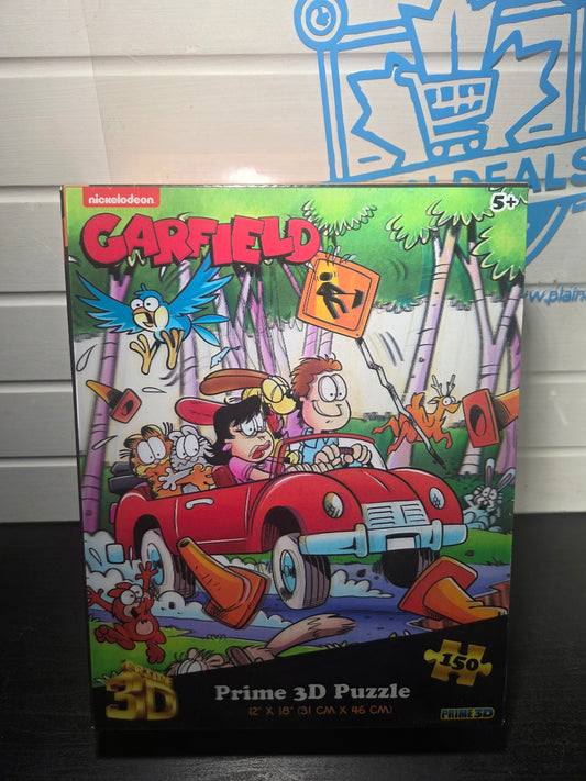 Garfield : Prime 3D Puzzle, 150 Pieces, 5+, 12" x 18"