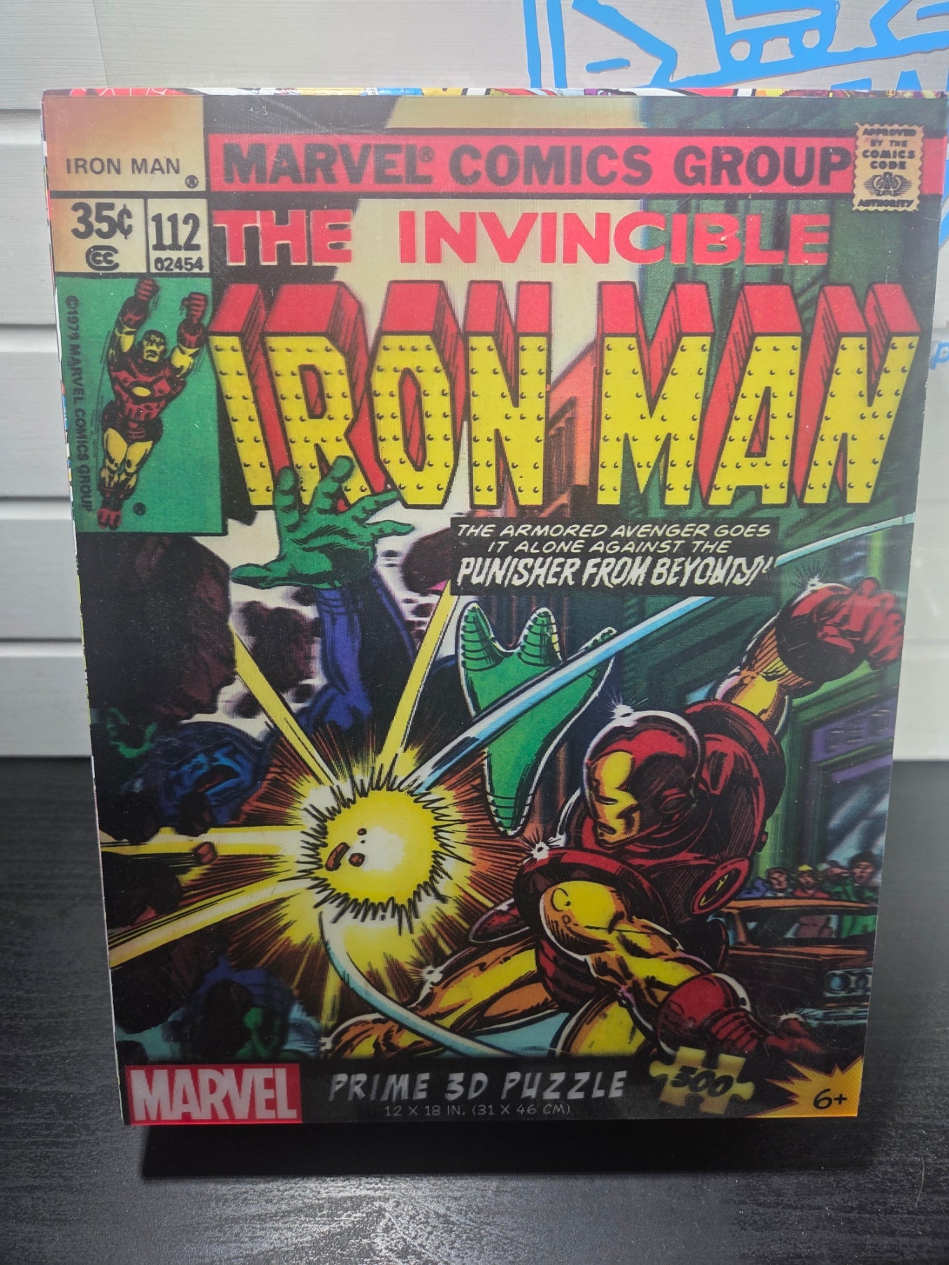 Iron Man #112 : Prime 3D Lenticular Puzzle, 300 Pieces, 6+, 12"x 18"