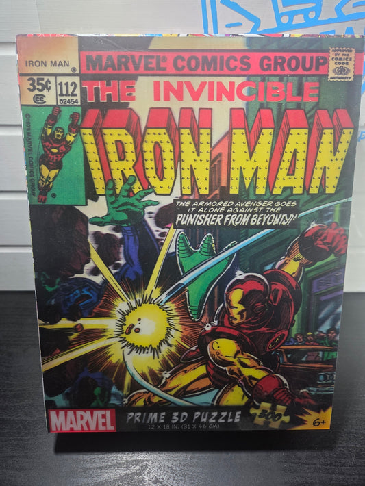 Iron Man #112 : Prime 3D Lenticular Puzzle, 300 Pieces, 6+, 12"x 18"