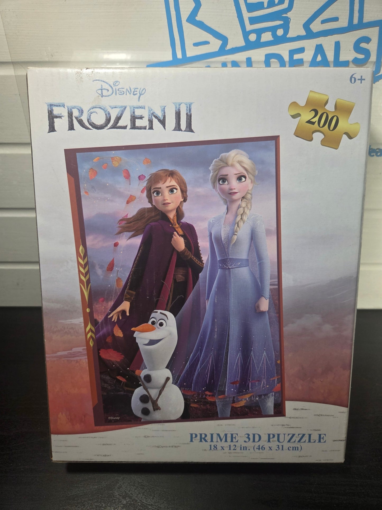 Frozen II : Prime 3D Lenticular Puzzle, 200 Pieces, 6+, 18" x 12"