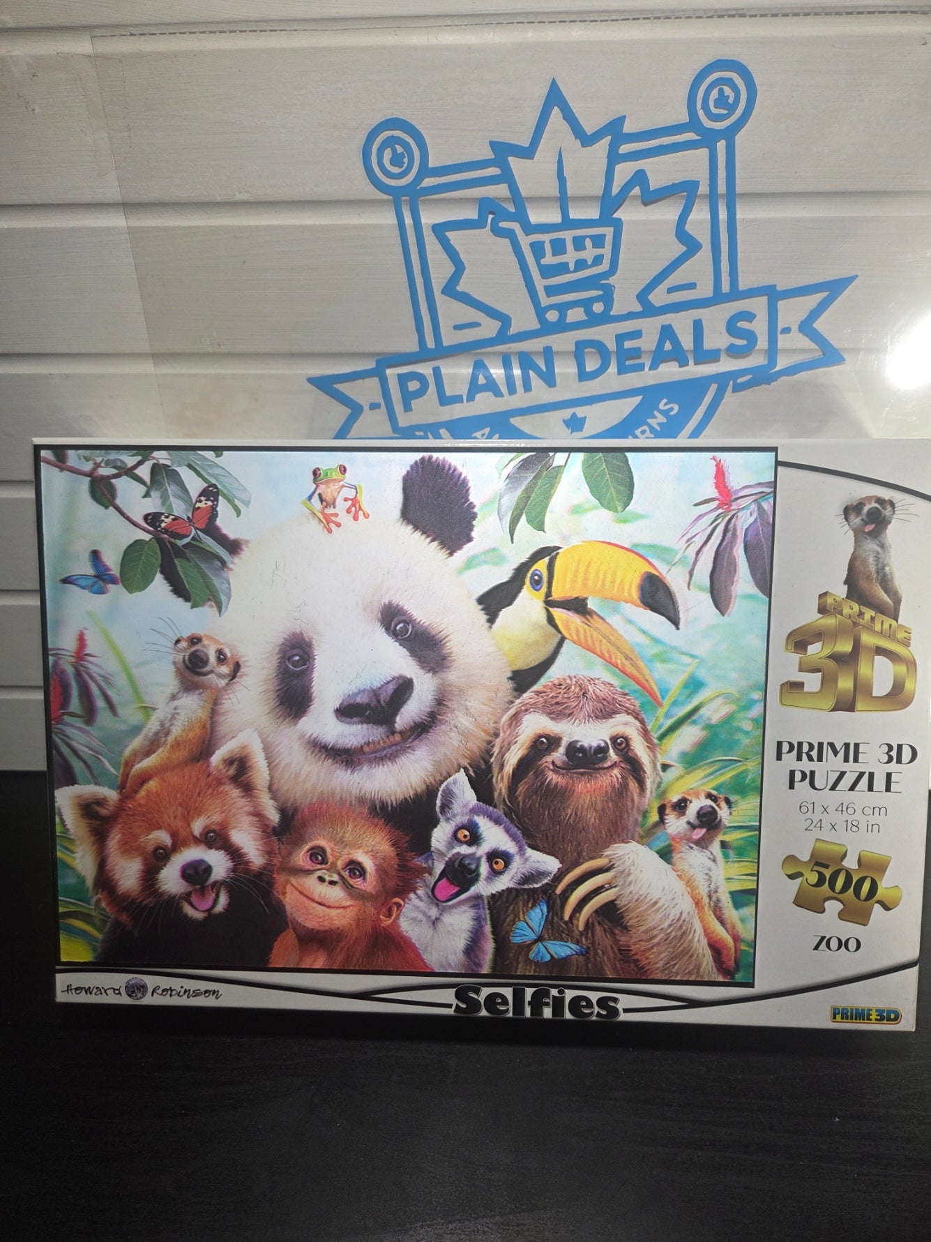 Selfies : Prime 3D Lenticular Puzzle, 500 Pieces, 6+, 24" x 18"