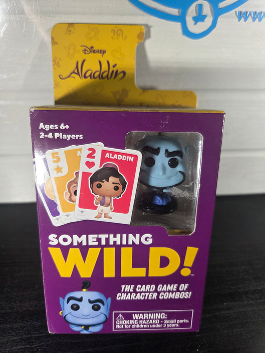 Something Wild - Aladdin, card game of character combos, 6+, New Open Box Game