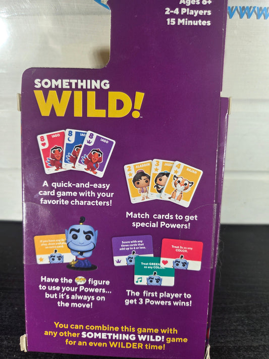 Something Wild - Aladdin, card game of character combos, 6+, New Open Box Game