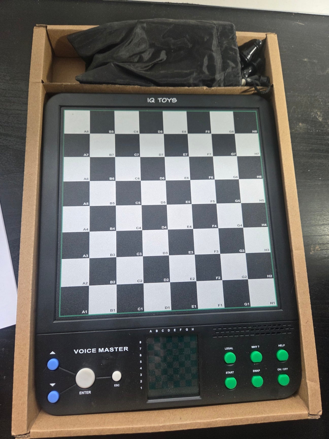 Voice Master Talking Chess & Games Computer, 8 in 1, Open Box, Ages 8+