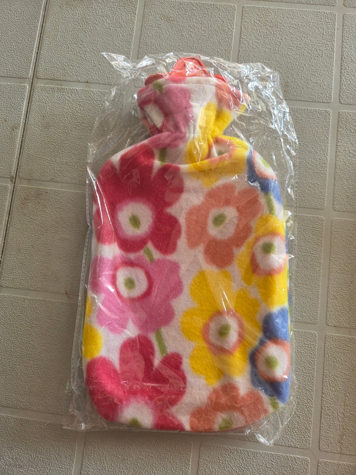 Brand New Plush Cover Hot Water Bottles Set of 2