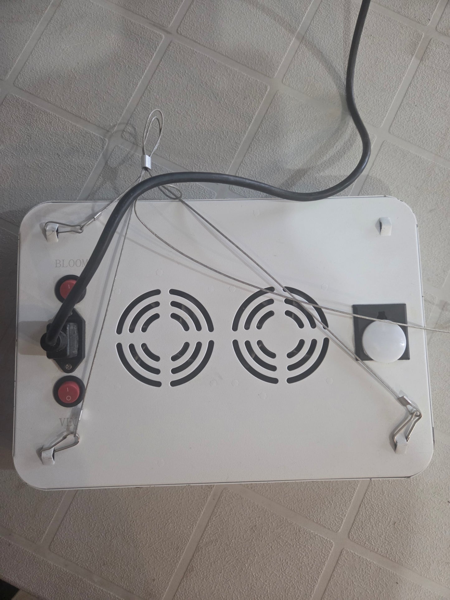 Full Spectrum LED Grow Light 1000W Double Switch Veg Bloom Panel