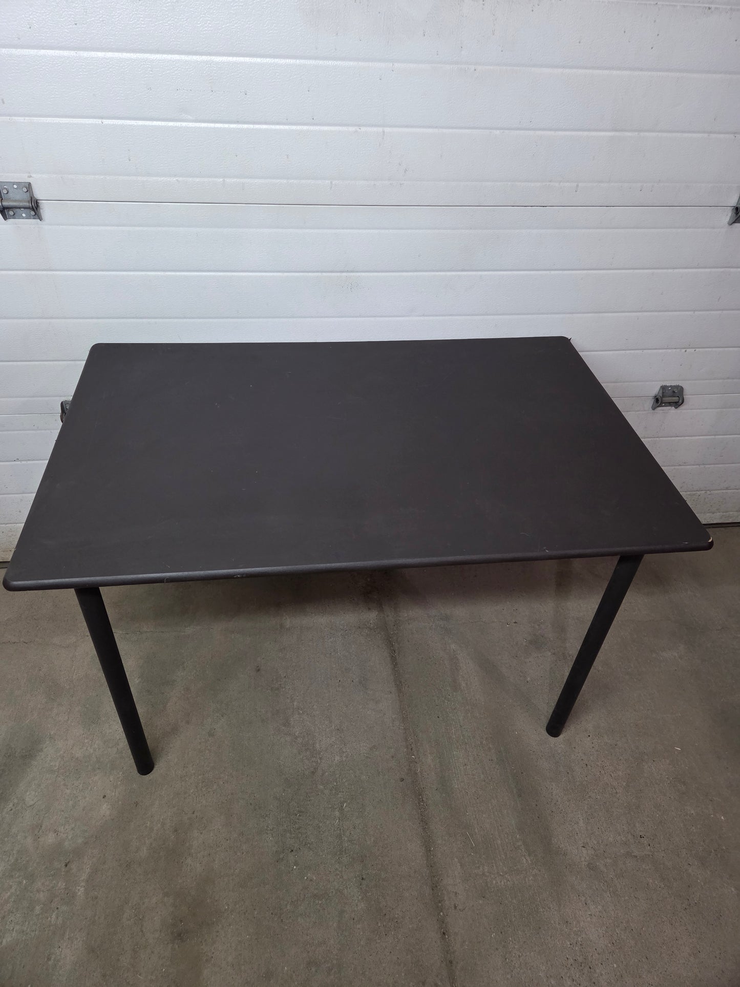Black Utility Table Desk Computer Office Craft Table 47x30