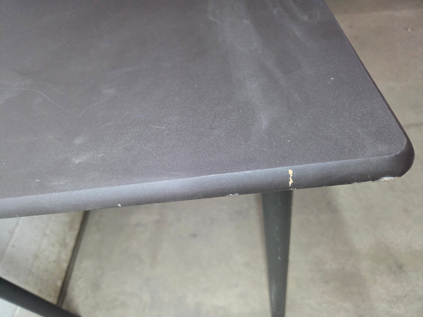 Black Utility Table Desk Computer Office Craft Table 47x30