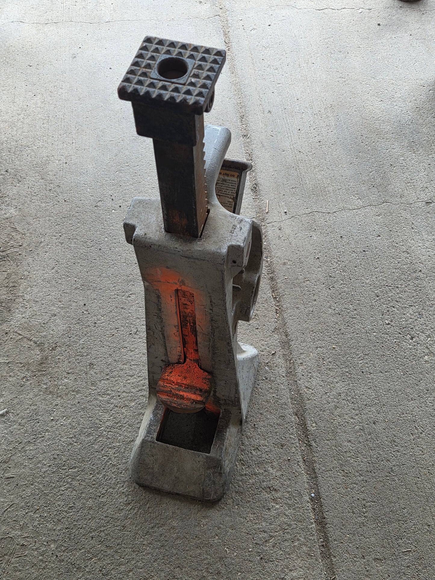Enerpac Industrial Mechanical Ratchet Track Jack Heavy Duty Railroad Jack