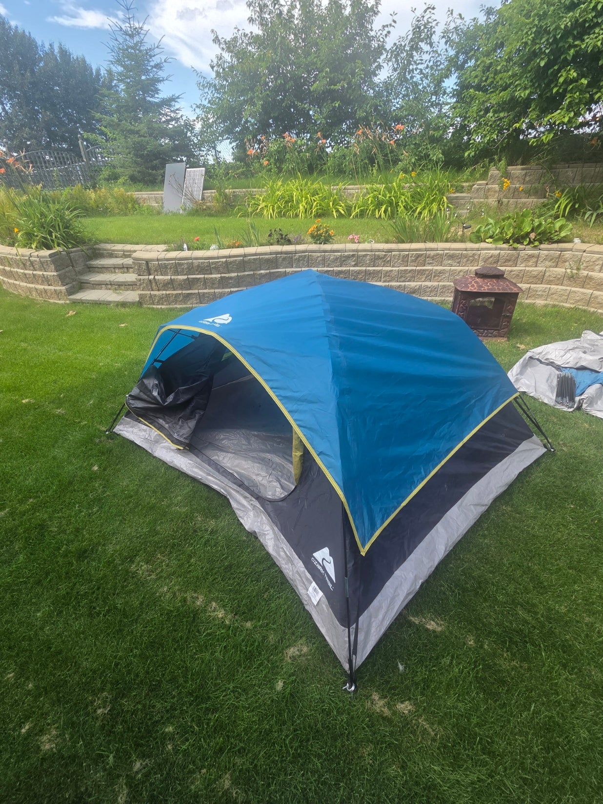 Ozark Trail 3 Person Backpacking Dome Tent with Rainfly