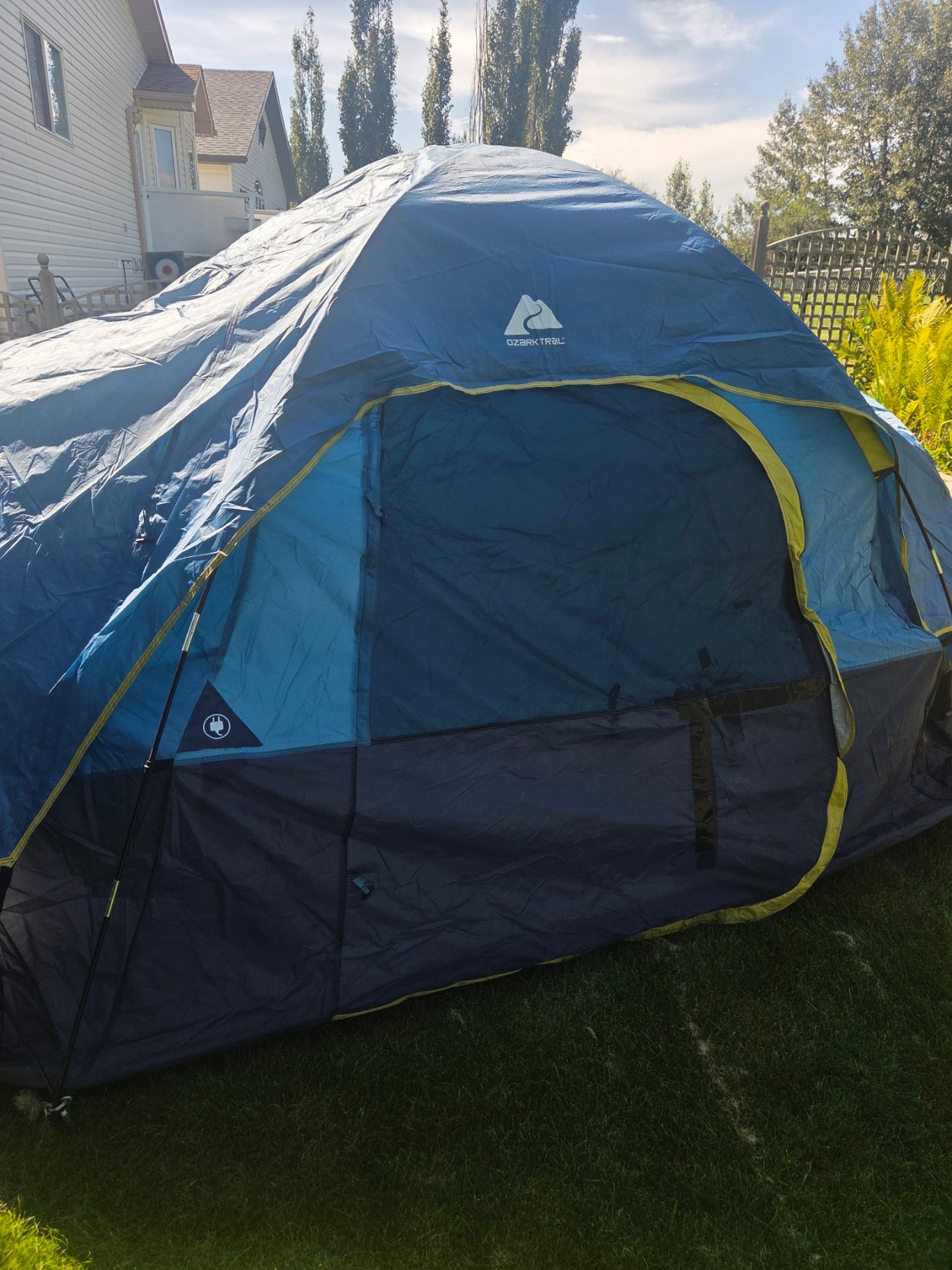 Ozark Trail 8 Person Family Camping Dome Tent (As-Is / Heavily Used)
