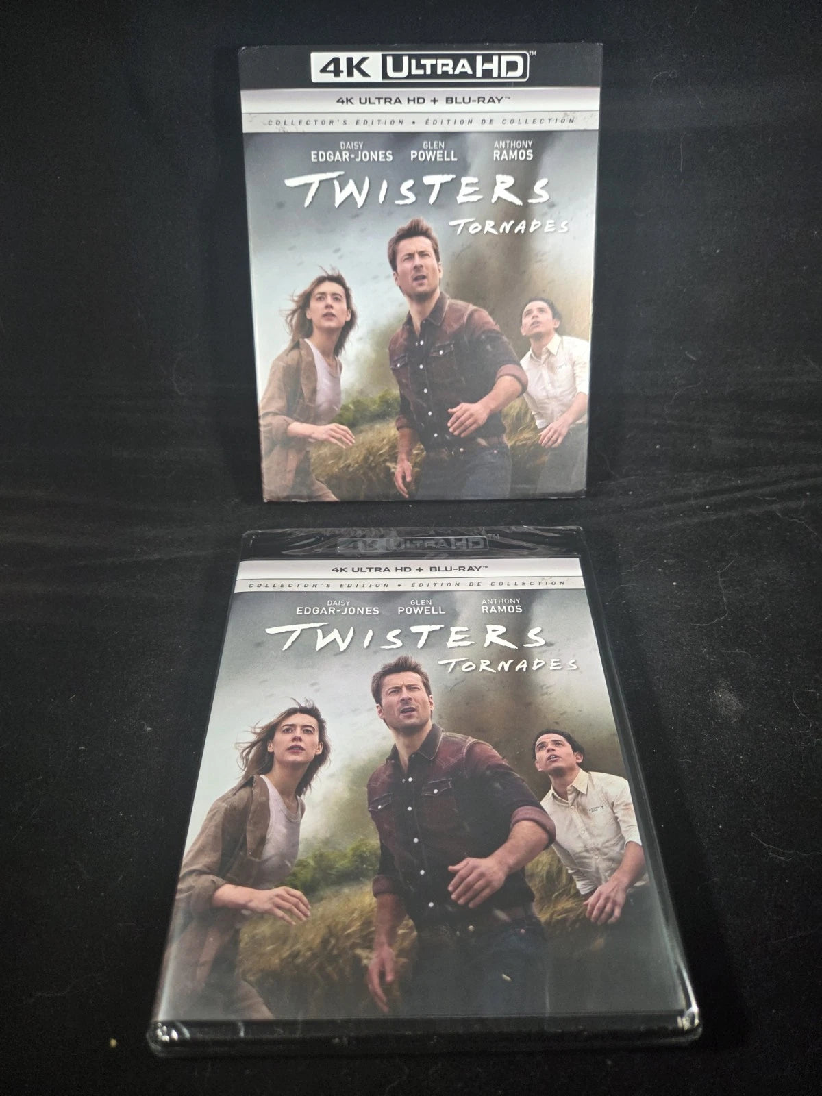 Twisters | 4K Ultra HD + Blu-Ray | Collectors Edition, Slipcover, Bilingual | New Factory Sealed