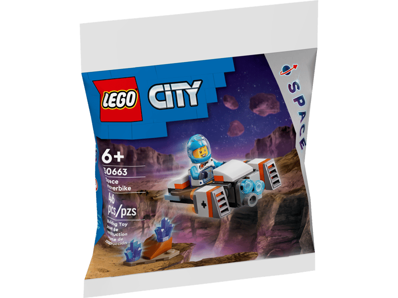 LEGO City Space Hoverbike 30663, 46 Pieces, Polybag