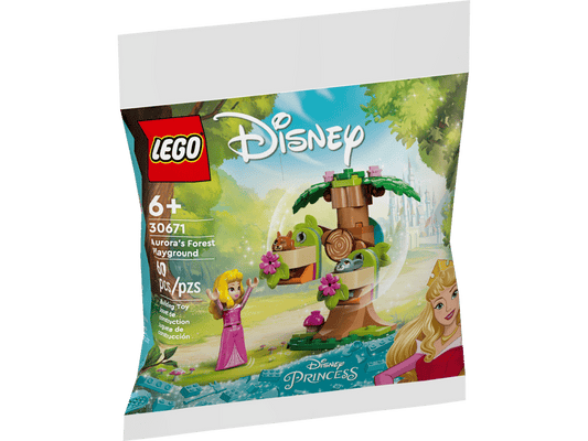 LEGO Disney Aurora's Forest Playground 30671 Bag, 60 Pieces, Polybag