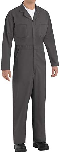 Coverall mens Twill Action Back Red Kap