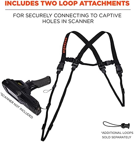 Barcode Scanner Harness 3132, Small, Ergodyne - Size Large