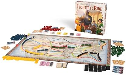 Ticket to Ride Refresh : Strategy Family Board Game, 2-5 Players, Ages 8+