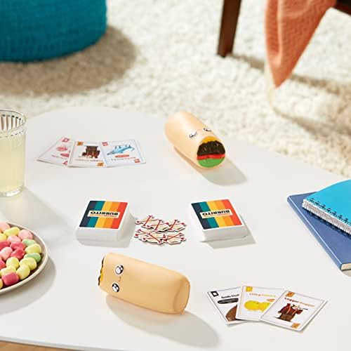 Throw Throw Burrito : Family Active Game, 2-6 Players, Ages 7+