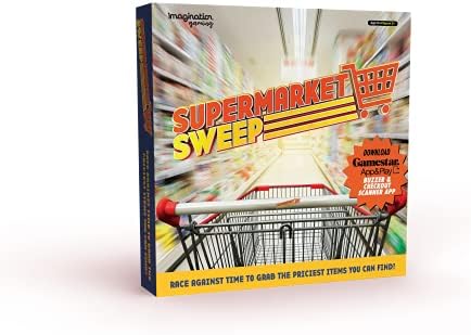 Supermarket Sweep Game, Race Against Time, Grab The Priciest Products to Win, Question Categories from TV Show, Aisle of Champions, On Your Carts, Get Set, Go!