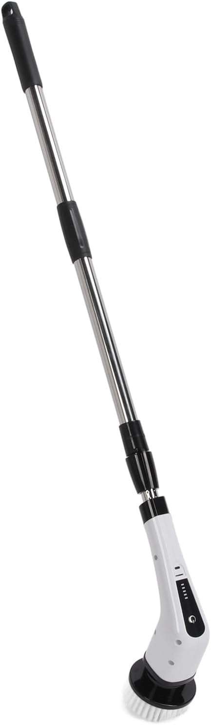 New Electric Spin Scrubber ANS 8050, Electric Bathroom Scrubber with 7 Replaceable Brushes 25W