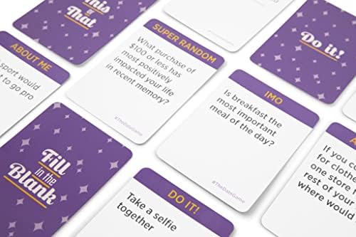 The Date Game : Fun Flirty Questions Couples Game for Date Night