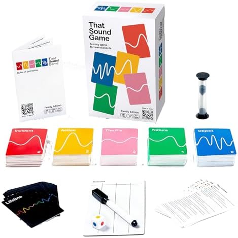 That Sound Game : Family Party Game, 2+ Players, Ages 10+