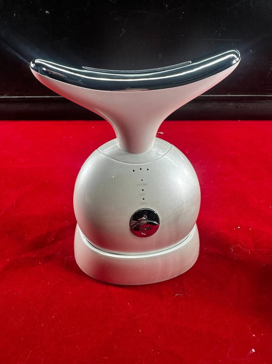 New Face & Neck Massager, Multifunctional Face Massage Device, Face Sculpting Tool (White)