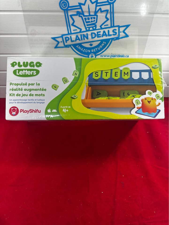 Plugo Letters, Word Building with Stories & Puzzles, STEM Toy for Kids 5-10