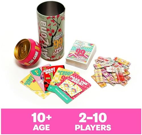 Arizona Iced Tea : Party Card Game, 2-10 Players, Ages 10+, Spin Master Games