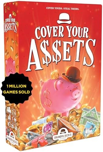 Cover Your Assets Card Game by Grandpa Beck's Games - Fun Family-Friendly Set-Collecting Game for Kids, Teens & Adults - from The Creators of Skull King - Ideal for 2-6 Players Ages 7+