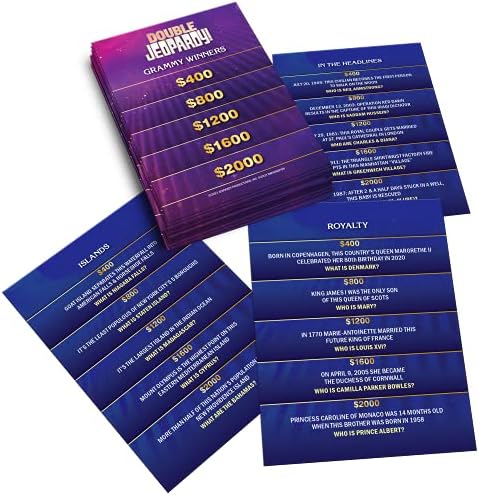 Jeopardy Jumbo Card Game : Imagination Gaming