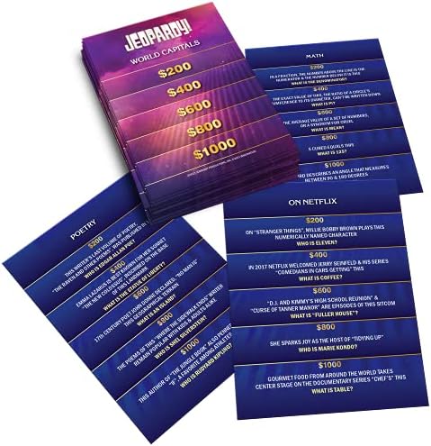 Jeopardy Jumbo Card Game : Imagination Gaming