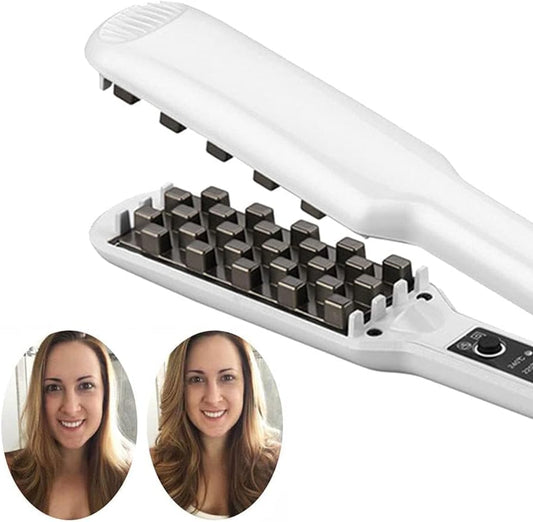 Hair Crimper, Ceramic, Professional, 5 Temperatures, for Volumizing, Curling, Corn Hair