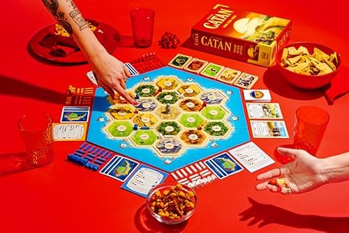 Catan 5th Edition : Family Board Game, 3-4 Players, Age 10+
