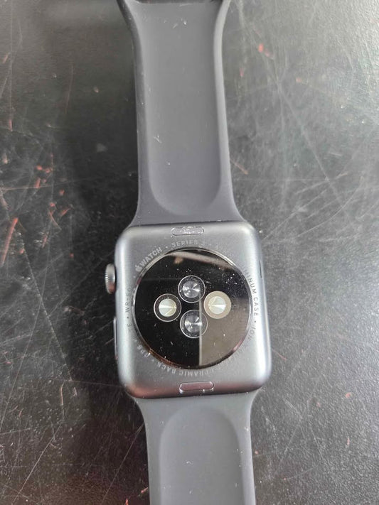 Apple Watch Series 3 - 42mm GPS Model w/ New Band & Minor Scuff, 84% Battery