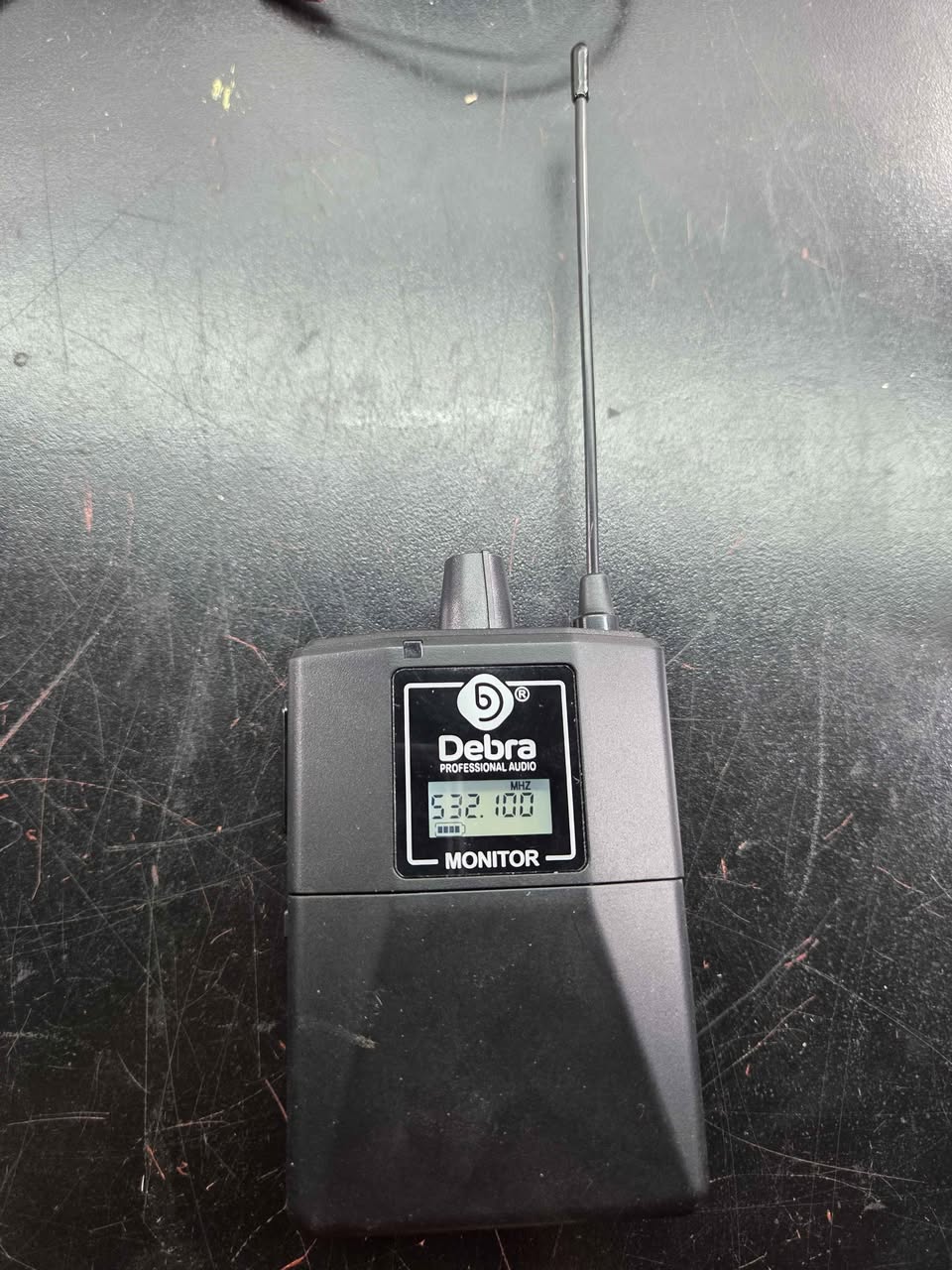UHF Dual Channel Wireless In-Ear Monitor System for Stage Musicians, PRO ER-102, D Debra Audio