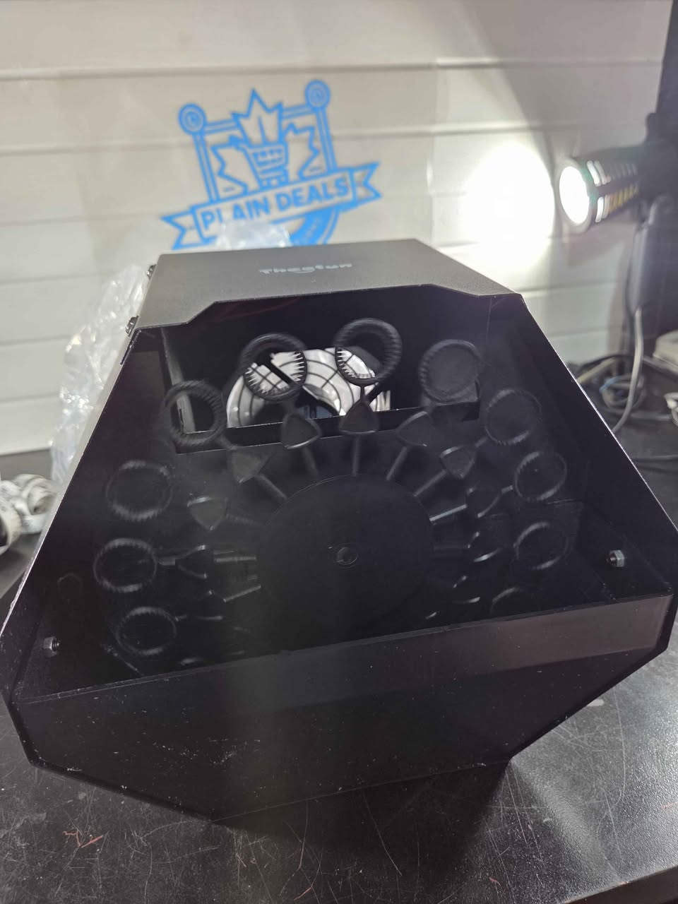 High Output Automatic Bubble Machine for Indoor & Outdoor Parties and Events, Upgraded, Theefun
