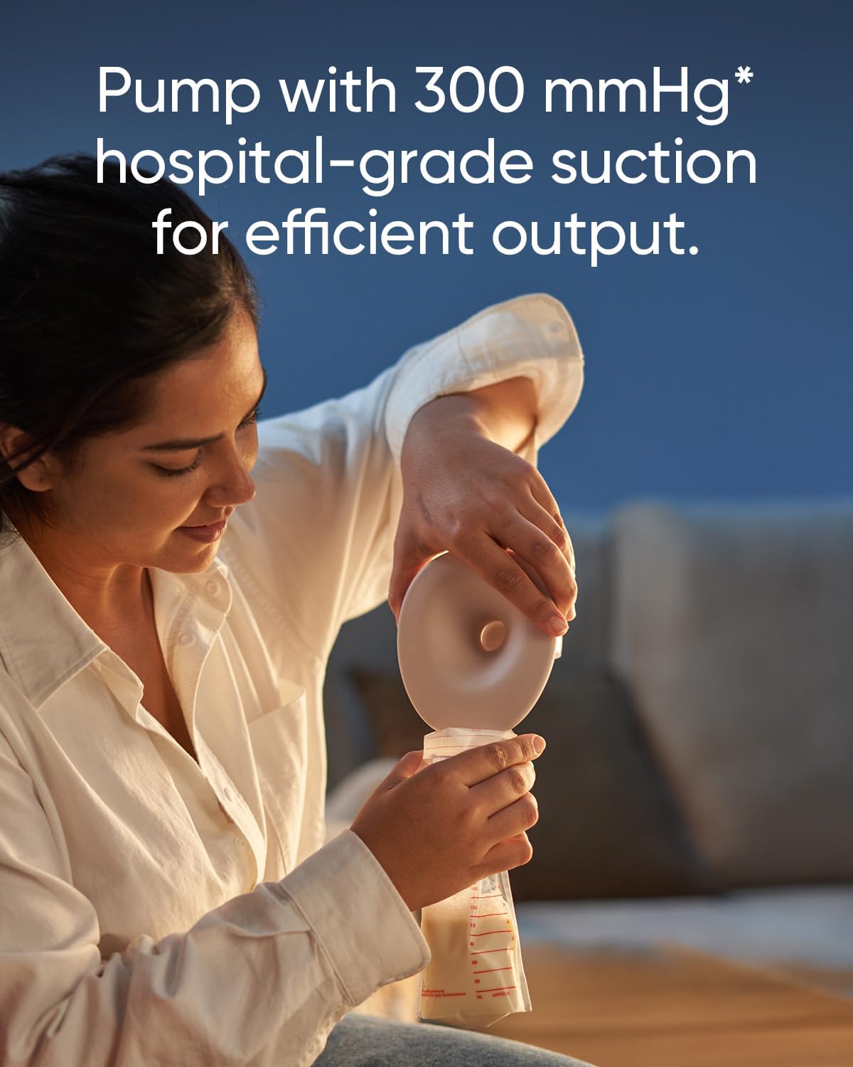 Wearable Heated Breast Pump S1, Hands-Free, Heating, App Control, Quiet, eufy