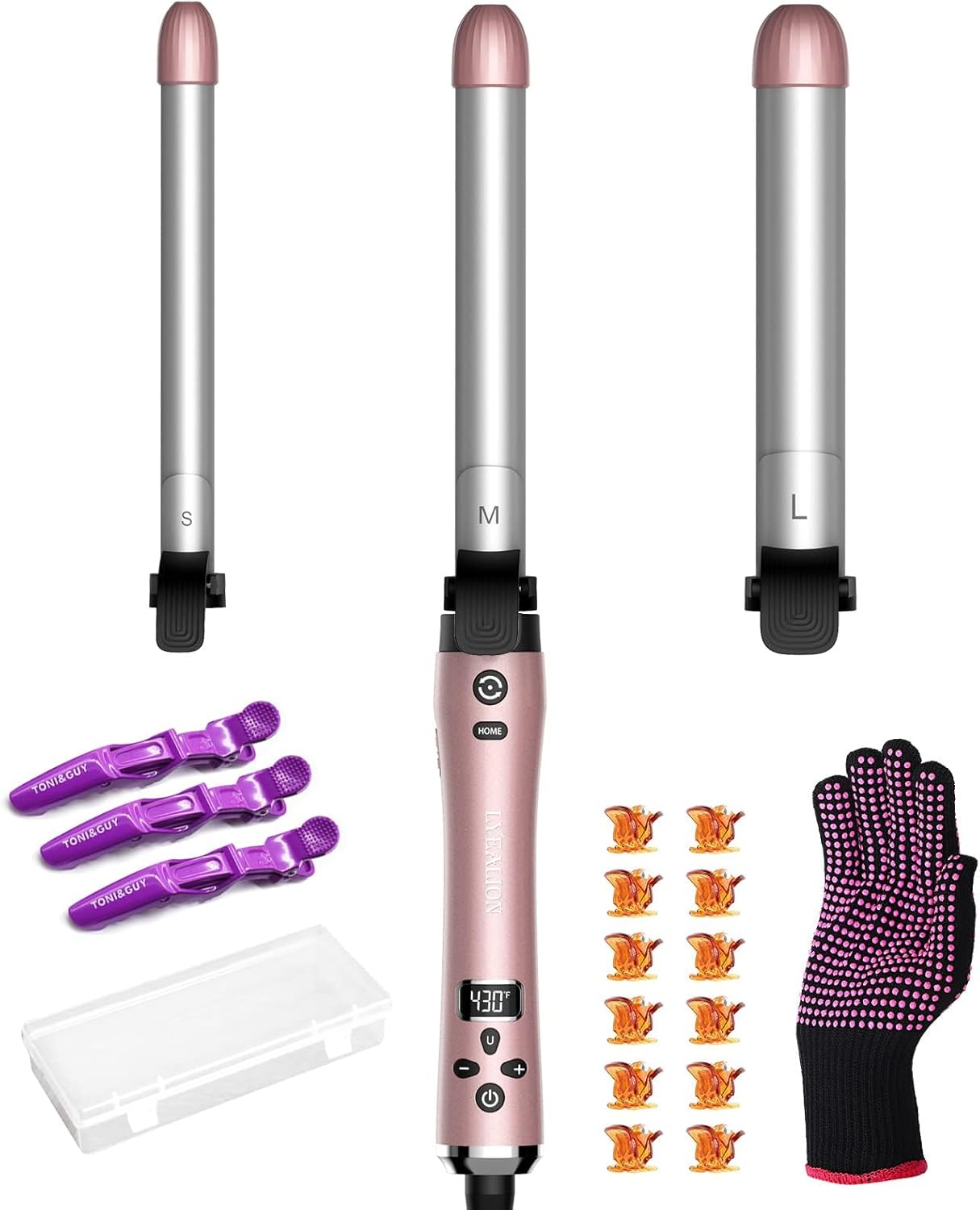 New Automatic Hair Curler, 3-in-1, Curling Iron, Lyealion