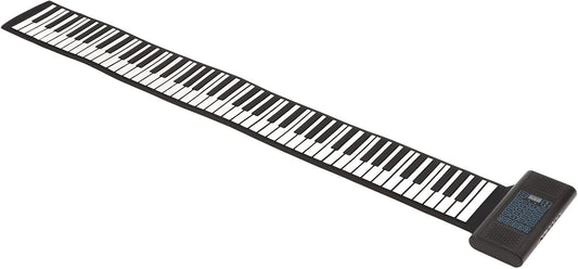 88 Keys Foldable Roll Up Piano, Standard (A1 to C9), Rechargeable Electronic Digital Keyboard