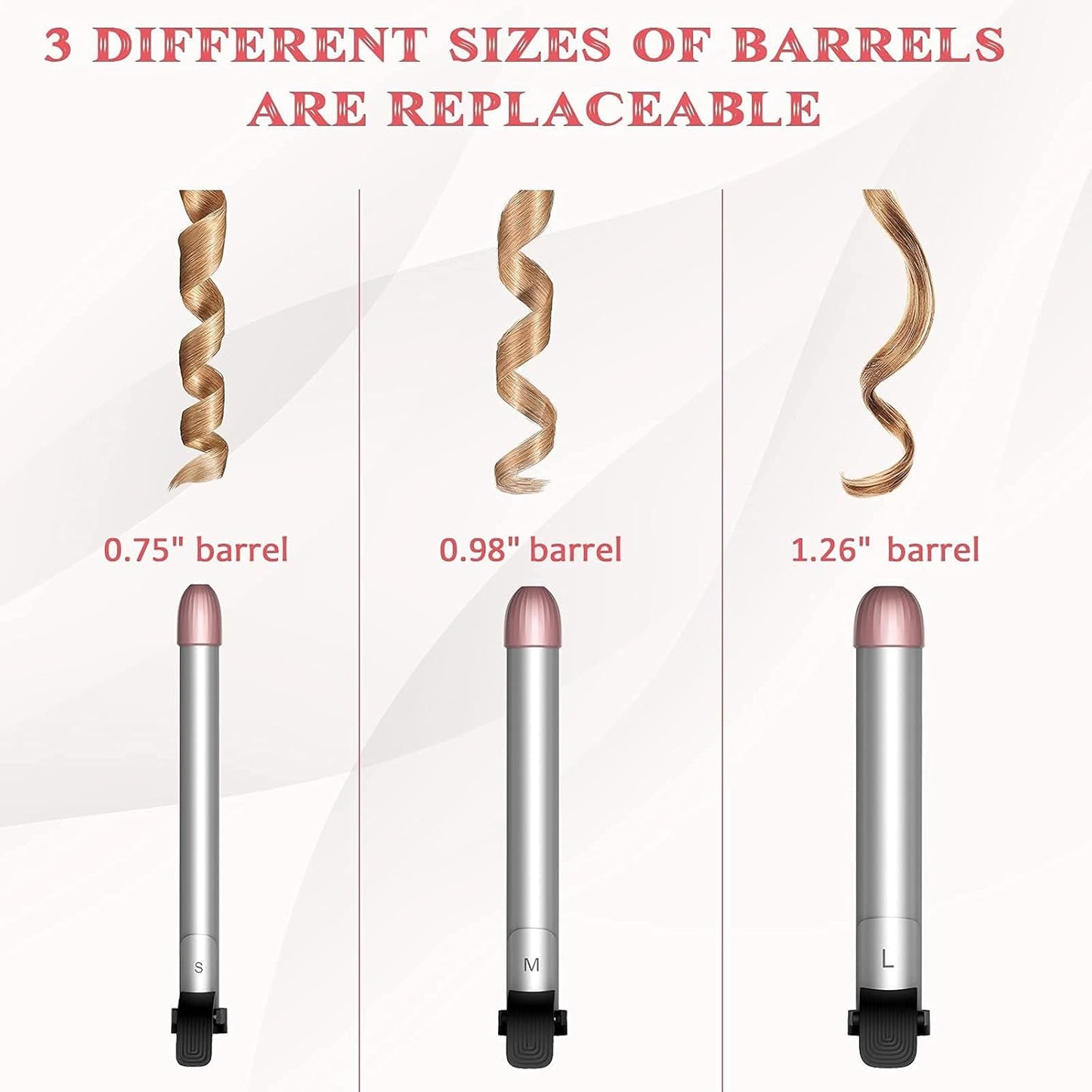 New Automatic Hair Curler, 3-in-1, Curling Iron, Lyealion