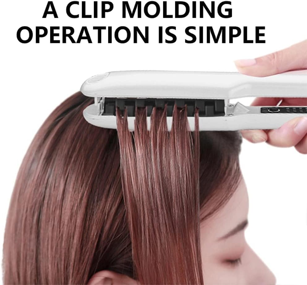 Hair Crimper, Ceramic, Professional, 5 Temperatures, for Volumizing, Curling, Corn Hair